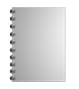 Broschüre mit Metall-Spiralbindung, Endformat DIN A7, 108-seitig