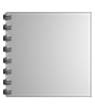 Broschüre mit Metall-Spiralbindung, Endformat Quadrat 21,0 cm x 21,0 cm, 316-seitig