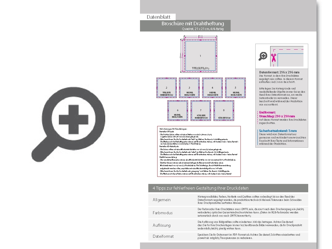 Product Bild brosch__re_mit_drahtheftung__endformat_quadrat_21_0_cm_x_21_0_cm__52-seitig