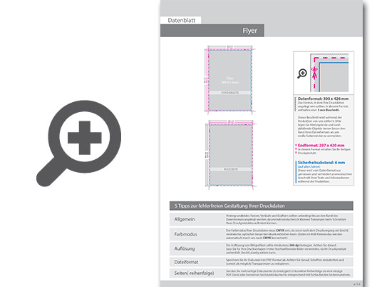 Product Bild flyer_din_a3_(29_7_cm_x_42_0_cm)__beidseitig_bedruckt_(4_4_farbig_+_2_sonderfarben_hks)