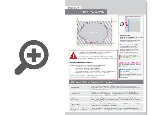 Product Bild hartschaumplatte_in_schwein-form_konturgefr__st___einseitig_4_0-farbig_bedruckt