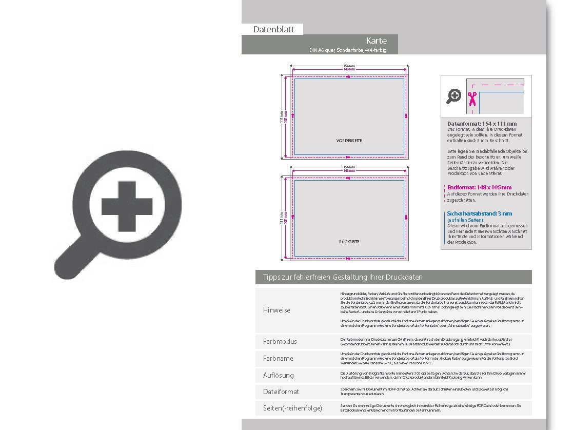 Product Bild einladungskarte_din_a6_quer_4_4_farbig_+_sonderfarbe_gold